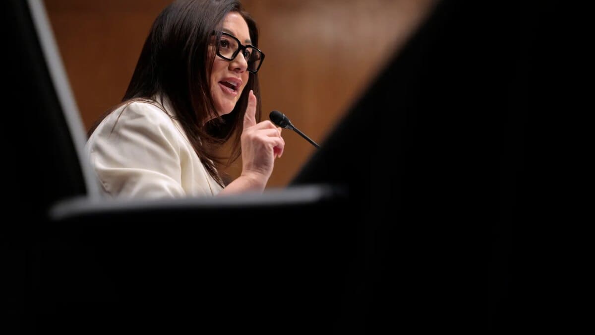 Labor pick speaks at Senate hearing