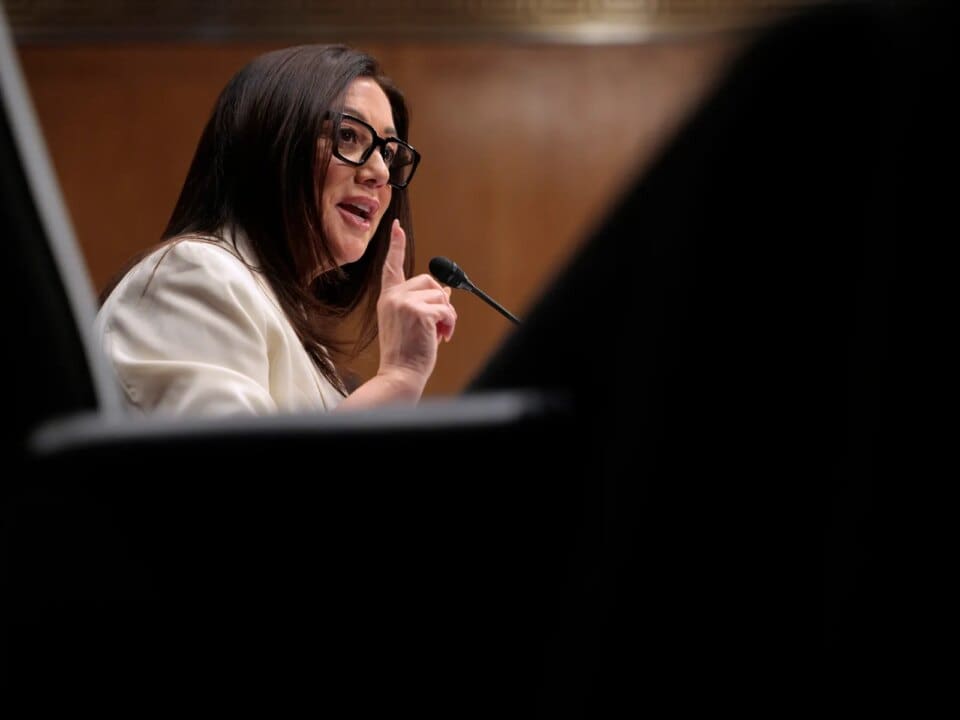 Labor pick speaks at Senate hearing