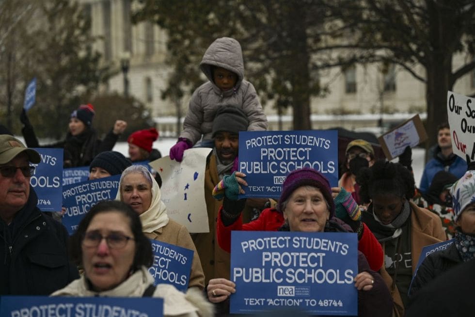 ‘Truly Dystopian’: Trump Administration Threatens Public Schools With Funding Cuts