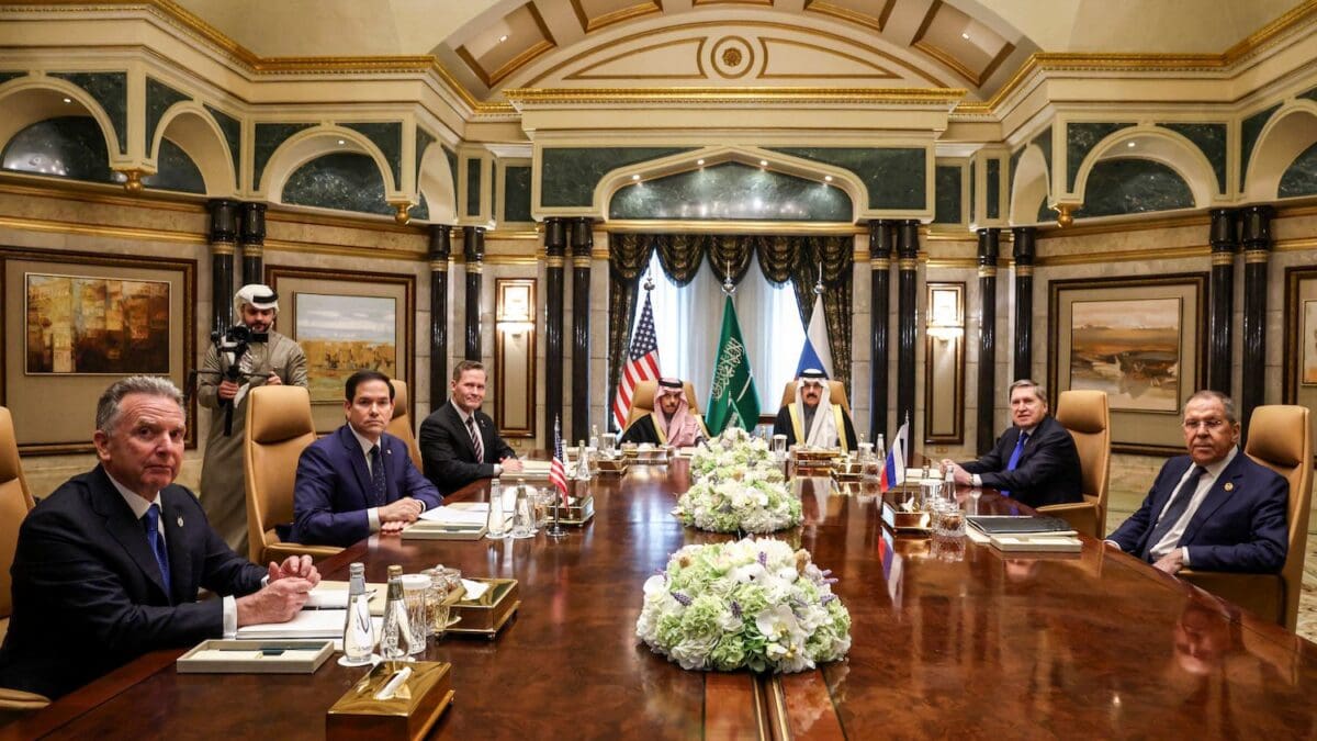 U.S., Russia Hold Talks in Riyadh to Discuss a Ukraine Peace Deal