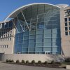 A view of the United States Institute of Peace (USIP) building headquarters on March 18, 2025 in Washington, DC. Trump administration employees entered the building on Monday with the help of law enforcement officials after President Trump ordered the dismantling of the congressionally funded independent nonprofit.