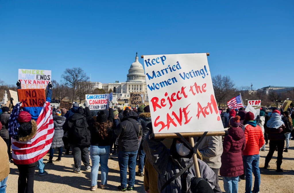 The SAVE Act’s Impact on Women Voters Isn’t a Coincidence. It’s Voter Suppression.
