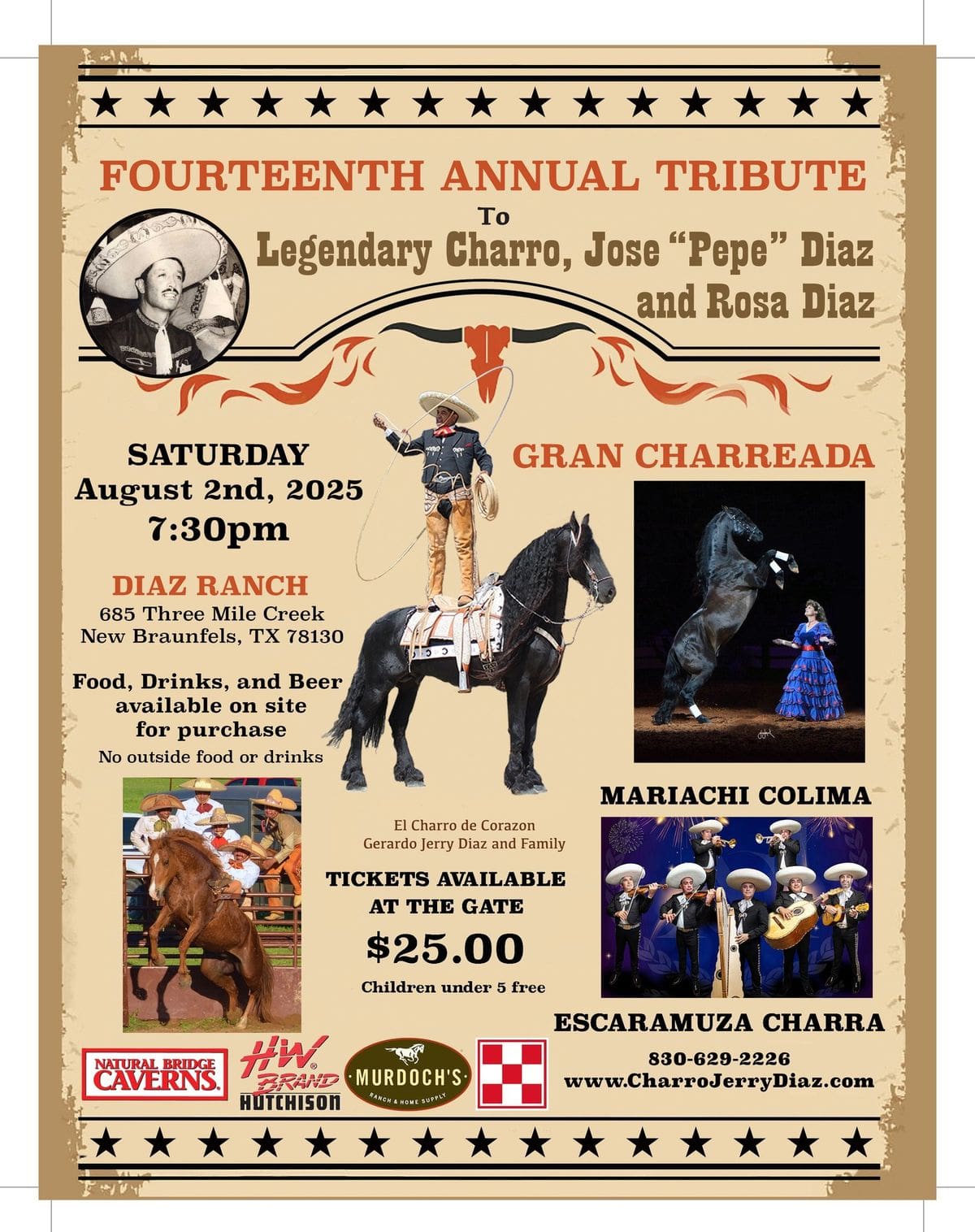 14th Annual Tribute Charreada