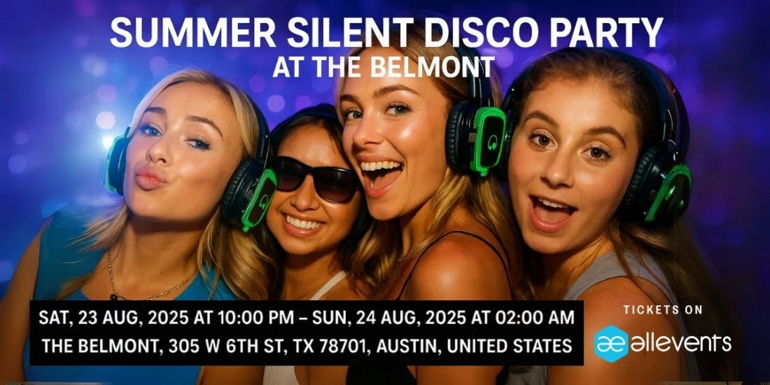 Summer Silent Disco Party @ The Belmont