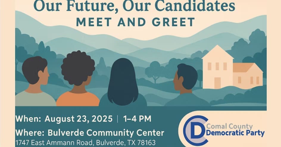 Bulverde/Spring Branch Candidate Meet and Greet Bulverde/Spring Branch Candidate Meet and Greet