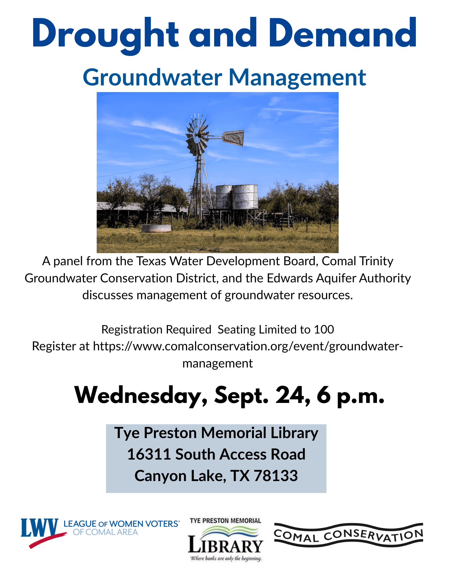 Drought and Demand: Groundwater Management Drought and Demand: Groundwater Management