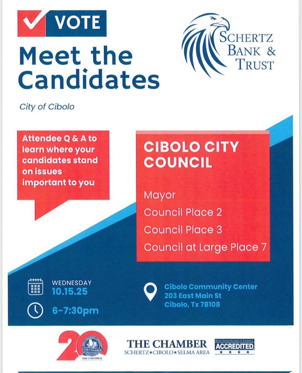 Cibolo Community Center Candidates