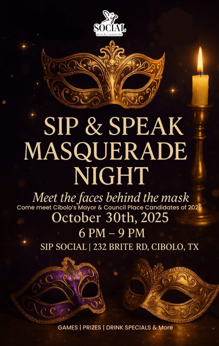 Sip and Speak Masquerade Night Meet the Candidates