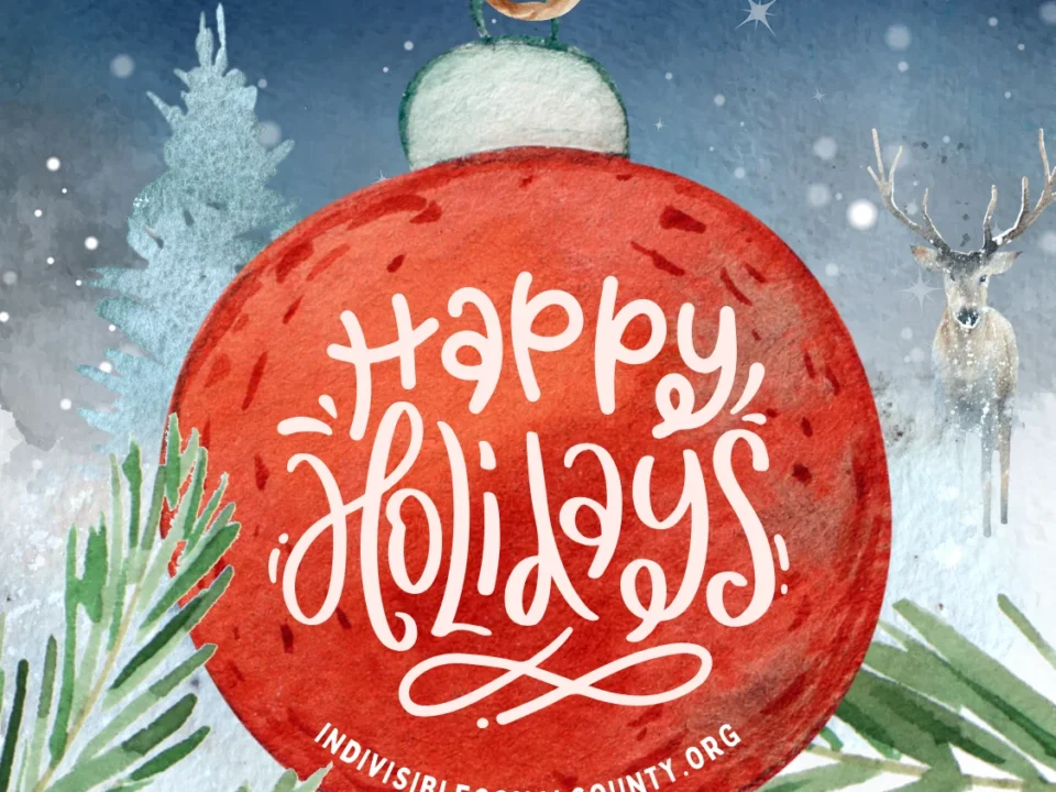 A Holiday Message to Our Community