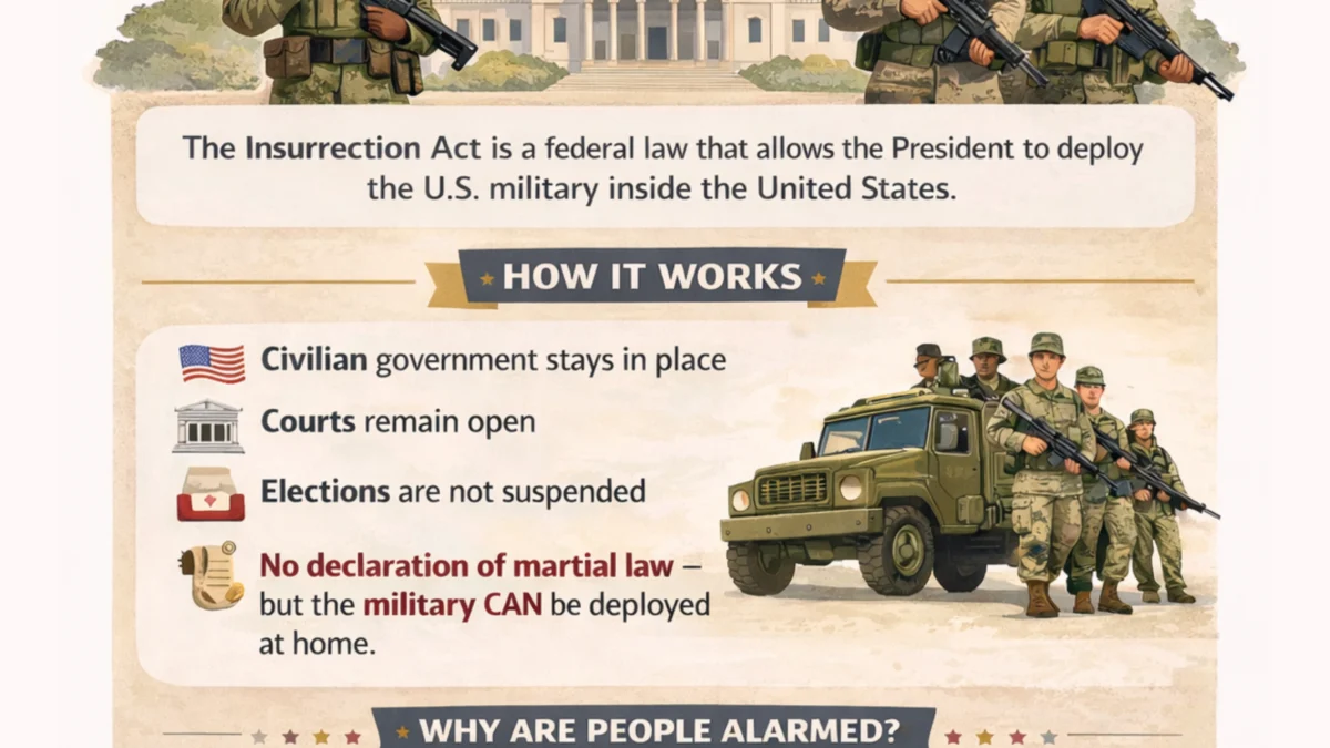 The Insurrection Act Explained: What It Is and Why It Matters