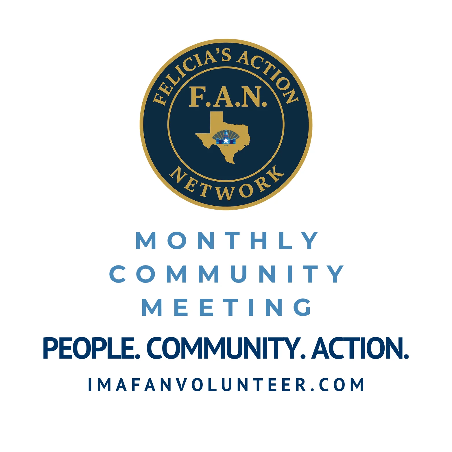 F.A.N. May Monthly Community Meeting | New Braunfels