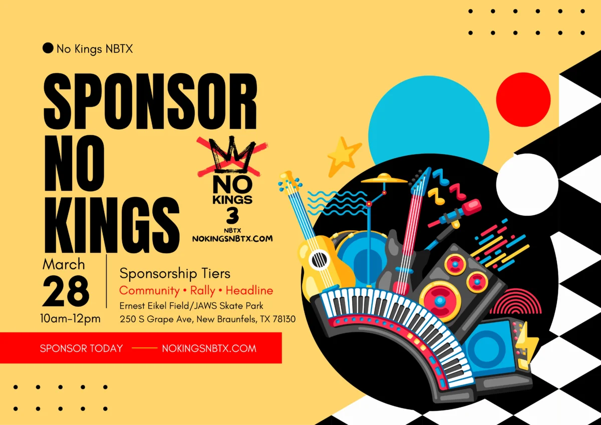 Sponsor No Kings 3 NBTX