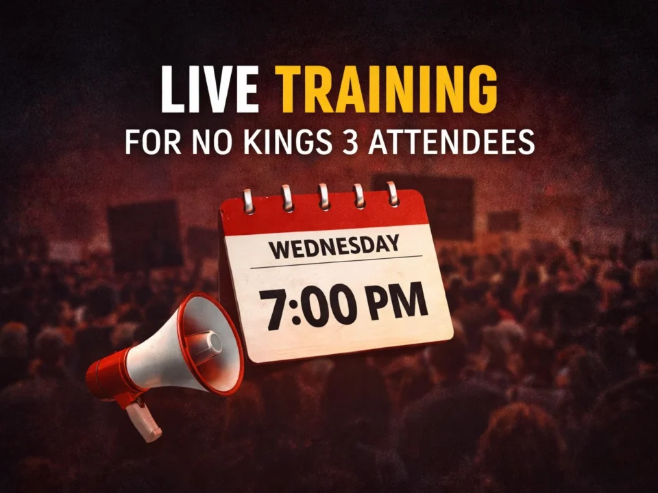 No Kings 3 Live Training in New Braunfels This Wednesday